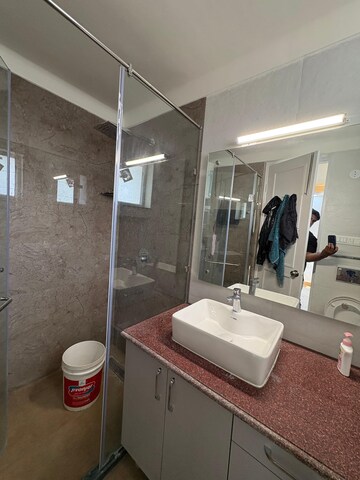Bathroom in 4 BHK Builder Floor at Sector 46 – for Rent