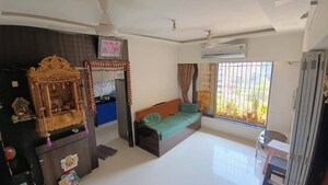 Living Room in 3 BHK Apartment at Agarwal Vrindavan Gardens, Vasai East – for Sale