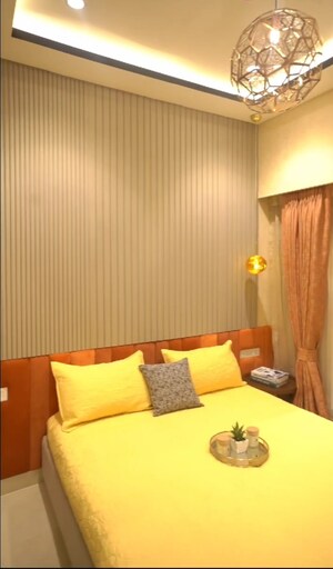 Bedroom in 2 BHK Apartment at Ruparel Urbana, Kurla – for Sale