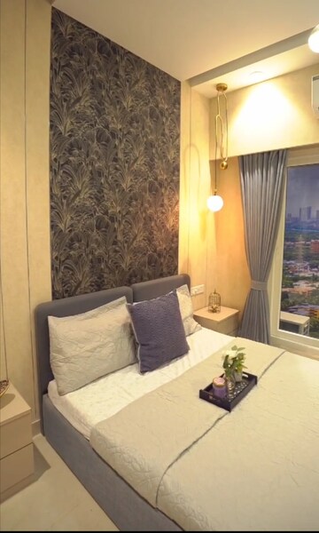 Living Room in 2 BHK Apartment at Ruparel Urbana, Kurla – for Sale