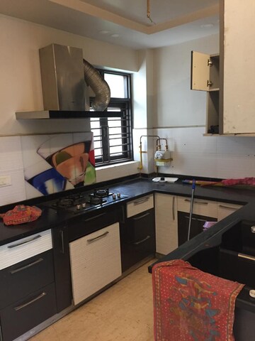 Kitchen in 3 BHK Builder Floor at Rajouri Garden – for Rent