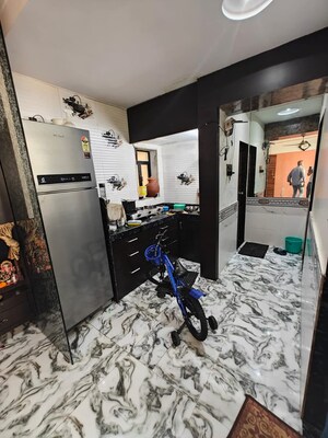 Master Bedroom in 1 BHK Apartment at Durvas CHS, Nalasopara East – for Sale