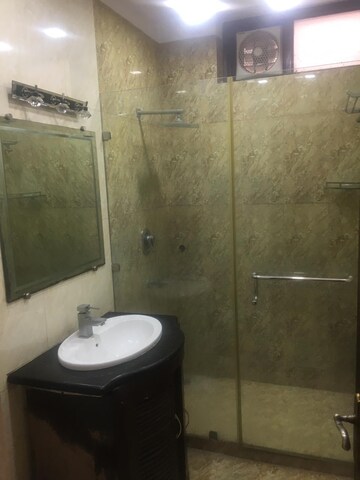 Bathroom in 3 BHK Builder Floor at Rajouri Garden – for Rent