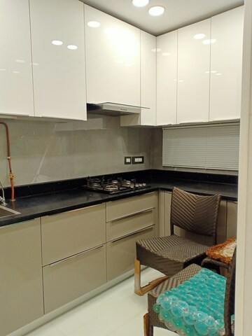 Kitchen in 3 BHK Apartment at Sarvapriya Vihar – for Rent