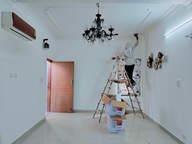 Living Room, sheikh sarai 4 Bedroom 2500 Sq.Ft. Apartment In Sheikh Sarai Delhi 8671600