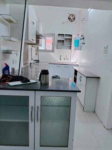Kitchen in 4 BHK Apartment at Sheikh Sarai – for Rent
