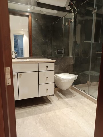 Bathroom in 4 BHK Apartment at Greater Kailash ii – for Sale