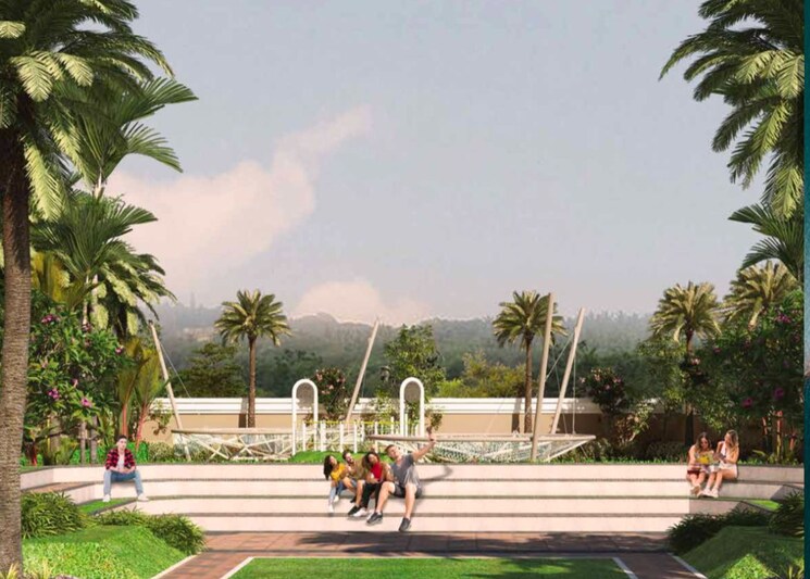 Garden, gm-ambitious-enclave 3 Bedroom 990 Sq.Ft. Apartment In Electronic City Phase I Bangalore 8671745