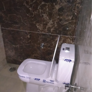 Bathroom in 3 BHK Builder Floor at Dhakoli – for Sale