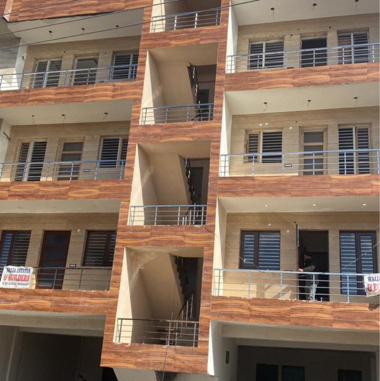 Exterior View, dhakoli 3 Bedroom 1000 Sq.Ft. Builder Floor In Dhakoli Zirakpur 8671759