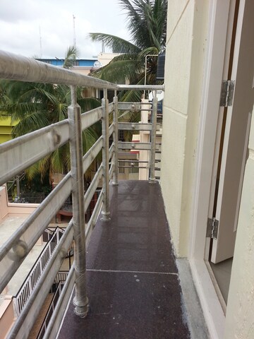 Balcony in 1 RK Independent House at Rt Nagar – for Rent