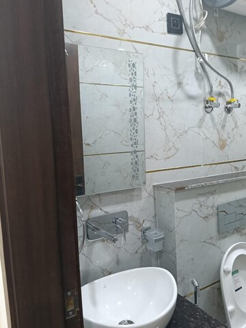 Bathroom in 3 BHK Apartment at East of Kailash Block-B RWA, East Of Kailash – for Rent