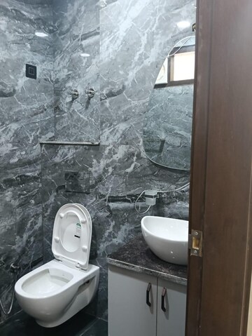 Bathroom in 3 BHK Apartment at East of Kailash Block-B RWA, East Of Kailash – for Rent
