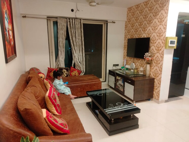 Living Room, siddhi-highland-haven 2 Bedroom 660 Sq.Ft. Apartment In Balkum Pada Thane 8672056