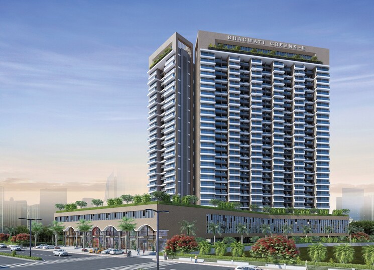 Exterior View, bhagwati-greens-2 2 Bedroom 1100 Sq.Ft. Apartment In Kharghar Navi Mumbai 8672173
