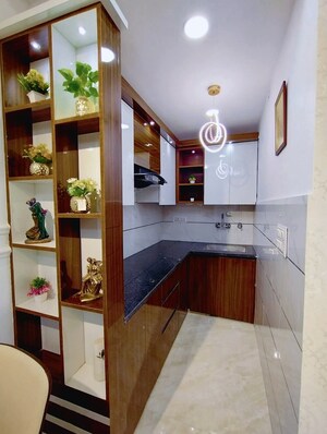 Kitchen in 1 BHK Builder Floor at Uttam Nagar West – for Sale