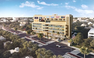  Shop – Exterior View View at Bank Colony - for Rent