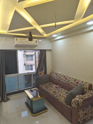 Living Room in 3 BHK Apartment at Vasant Leela Complex, Vijay Nagari – for Rent