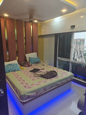 Bedroom in 3 BHK Apartment at Vasant Leela Complex, Vijay Nagari – for Rent
