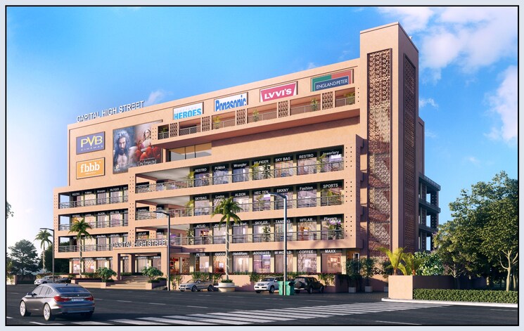 Exterior View, bank colony Commercial Shop 127 Sq.Ft. In Bank Colony Beawar 8672254