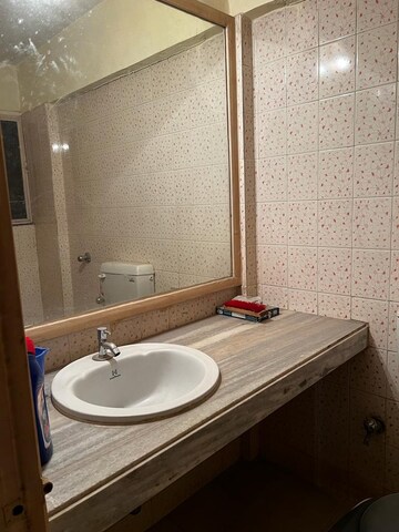 Bathroom in 2 BHK Apartment at Crystal Garden Estate CHS, Manpada – for Sale