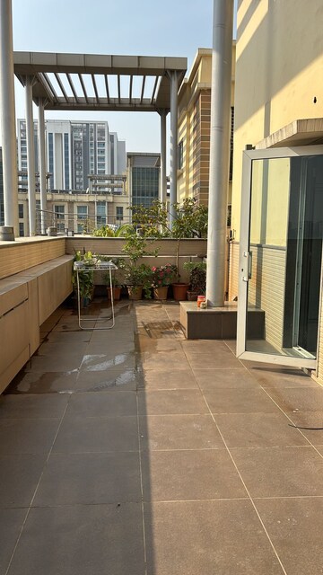Terrace in 3.5 BHK Apartment at Sheth Vasant Lawns, Laxmi Nagar – for Sale