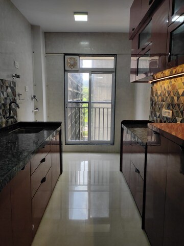 Kitchen in 2 BHK Apartment at DB Orchid Ozone, Dahisar East – for Rent