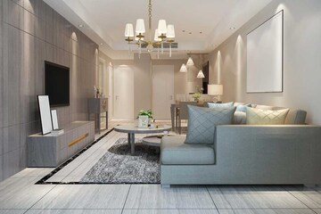 Kitchen in 5 BHK Apartment at Lodha World One, Worli – for Sale
