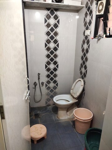 Bathroom in 2 BHK Apartment at Memnagar – for Rent
