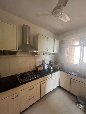 Kitchen in 3 BHK Apartment at Bianca Tower, Andheri West – for Rent