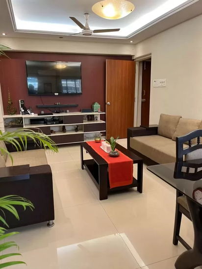 3 BHK + Study Room,Extra Room Apartment For Rent in Shubhada Tower