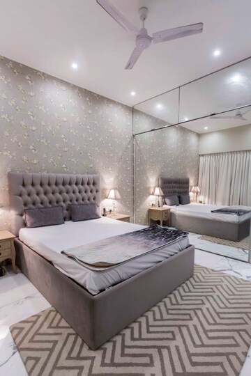 Master Bedroom in 3 BHK Apartment at Shubhada Tower, Worli – for Rent