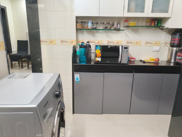 Kitchen, silver-bells-chs 1 Bedroom 456 Sq.Ft. Apartment In Dahisar West Mumbai 8672614