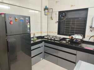Kitchen in 1 BHK Apartment at Silver Bells CHS, Dahisar West – for Sale