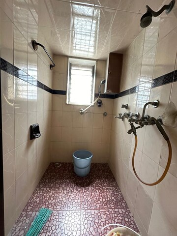 Bathroom in 1 BHK Apartment at Dombivli West – for Rent