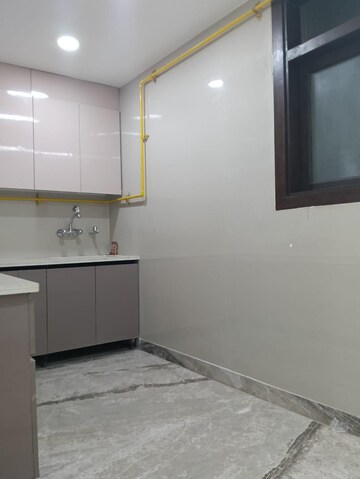 Kitchen in 3 BHK Builder Floor at East Of Kailash – for Rent
