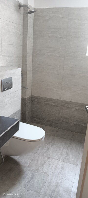 Bathroom in 3 BHK Apartment at Allwin El Comercia, Nagla Road – for Sale