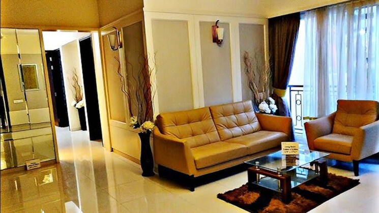 Living Room, nyati-elysia 3 Bedroom 1630 Sq.Ft. Apartment In Kharadi Pune 8672719
