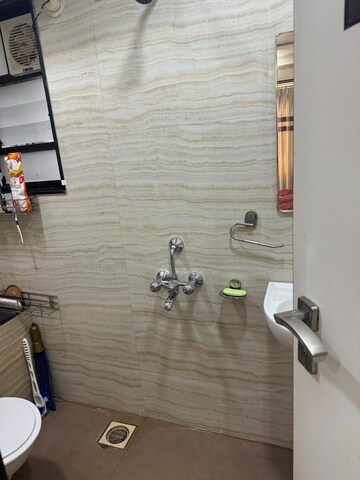 Bathroom in 3 BHK Apartment at Pashan – for Rent