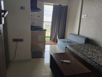 Living Room in Studio Apartment at Bramhacorp Smart, Wadgaon Sheri – for Rent
