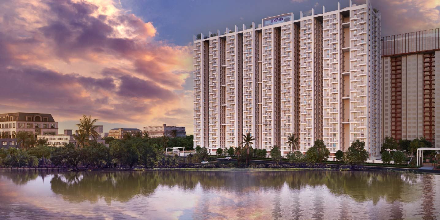 3 BHK + Study Room 1003 Sq.Ft. Apartment in Merlin Serenia