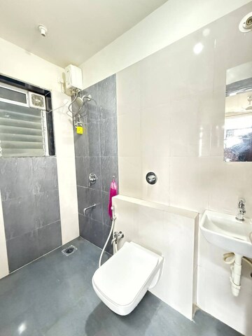 Bathroom in 2 BHK Apartment at Sethia Imperial Avenue, Malad East – for Rent
