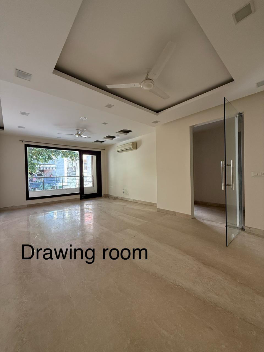 4 BHK + Servant Room Builder Floor For Rent in Saket