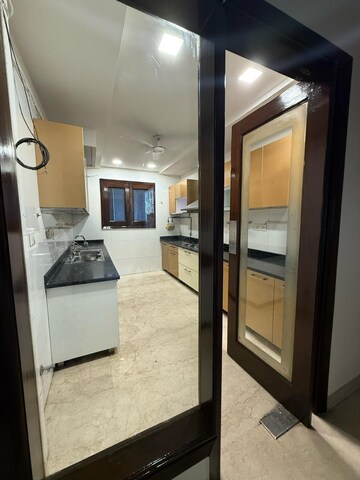 Kitchen in 4 BHK Builder Floor at Saket – for Rent