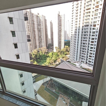 Balcony in 2 BHK Apartment at Kalpataru Immensa B, Kolshet Industrial Area – for Rent