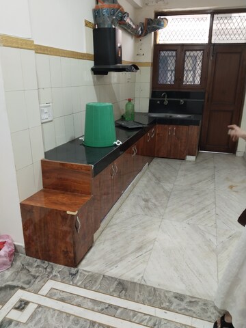 Kitchen in 1 RK Independent House at Sector 12 – for Rent