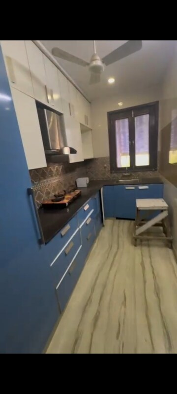 Kitchen in 3 BHK Builder Floor at RWA Residential Society Sector 46, Sector 46 – for Rent