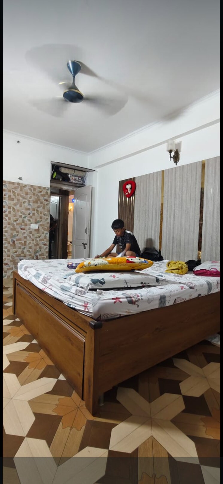 Bedroom, aims-golf-city 3 Bedroom 1400 Sq.Ft. Apartment In Sector 75 Noida 8672918