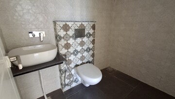 Bathroom in 3 BHK Apartment at Maxxus Elanza, International Airport Road – for Rent