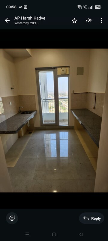 Kitchen in 3 BHK Apartment at Piramal Vaikunth, Balkum Pada – for Rent